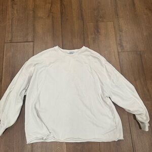 Rails Cream Long Sleeve Crewneck/Sweater